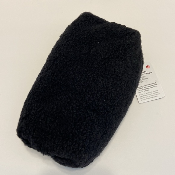 Lululemon “Feeling Ready Mini Pouch” Black Fleece Full Zip Brand New with tags - Picture 4 of 10